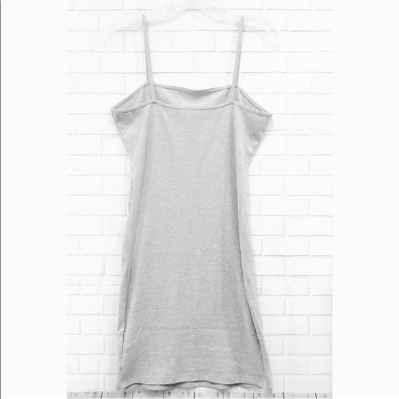 TopShop Gray Body-Con Midi Dress Size 8 Nordstrom - Picture 6 of 6